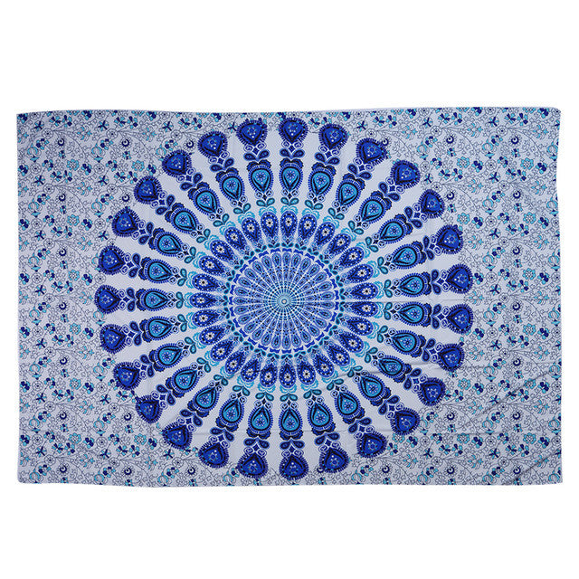 Bohemia Geometric Meditation Fashion Shawl