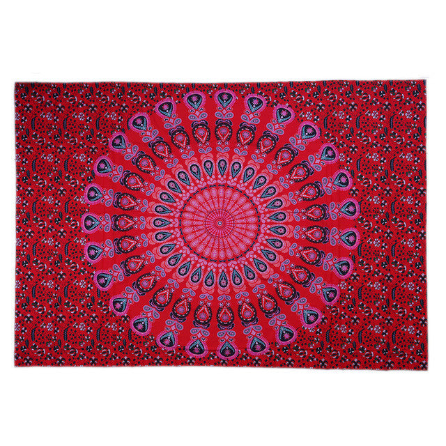Bohemia Geometric Meditation Fashion Shawl