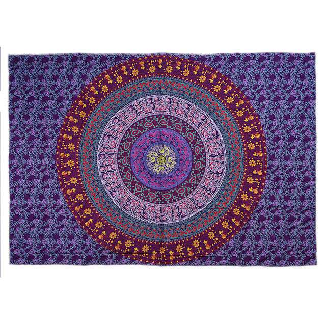 Bohemia Geometric Meditation Fashion Shawl