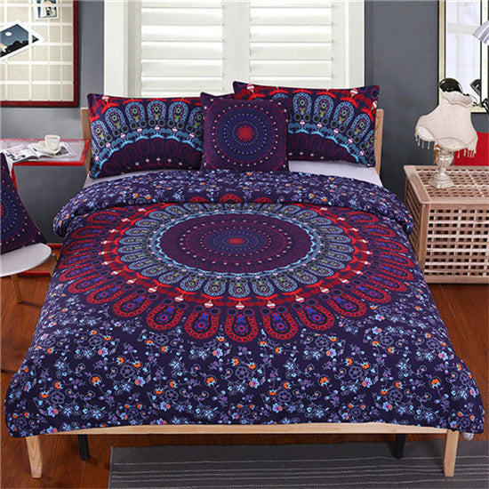 Mandala 4pc Bedding Set