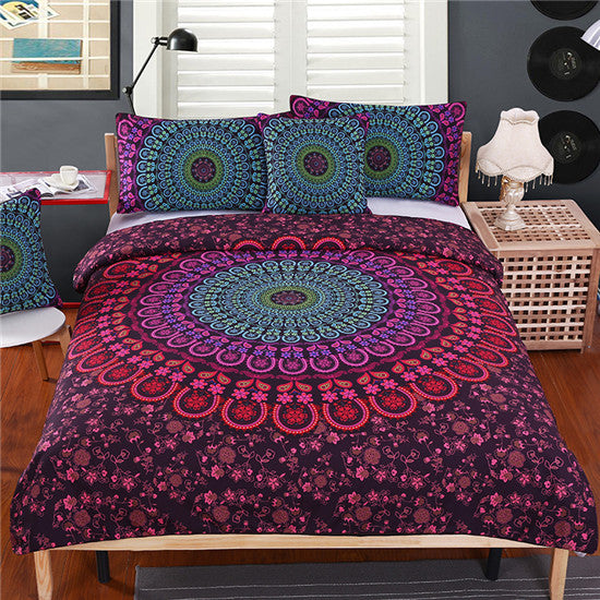Mandala 4pc Bedding Set