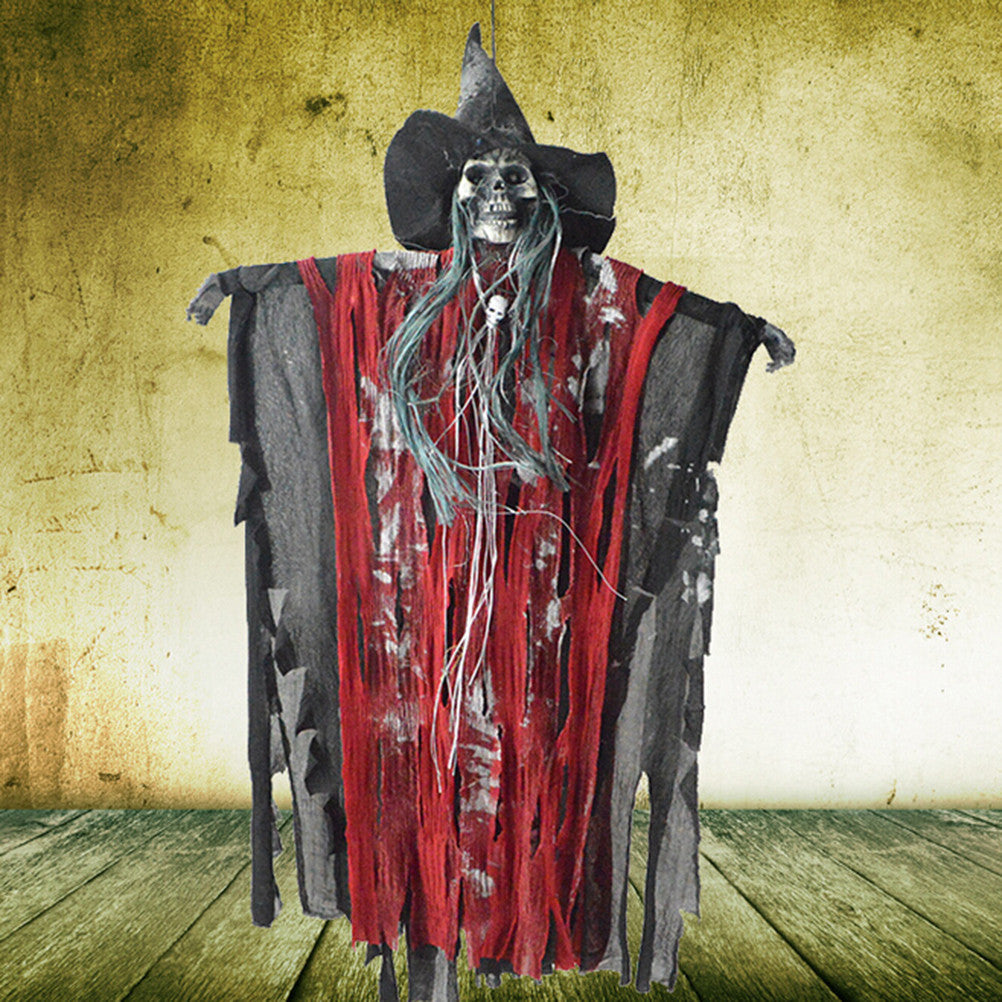 Halloween Animated Speaking Witch Electric Prop