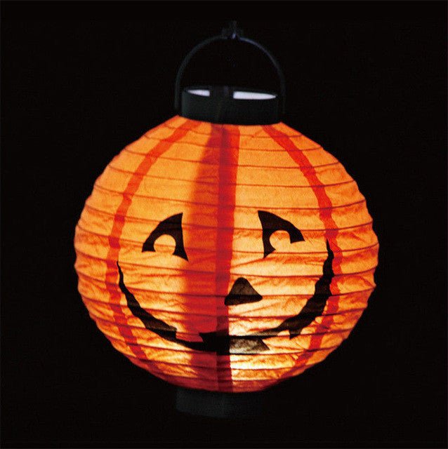 1 pc Halloween Decoration LED Paper Lantern - The Official Strange & Creepy Store!