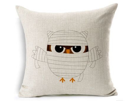 Halloween Sofa Cushion Linen Cover