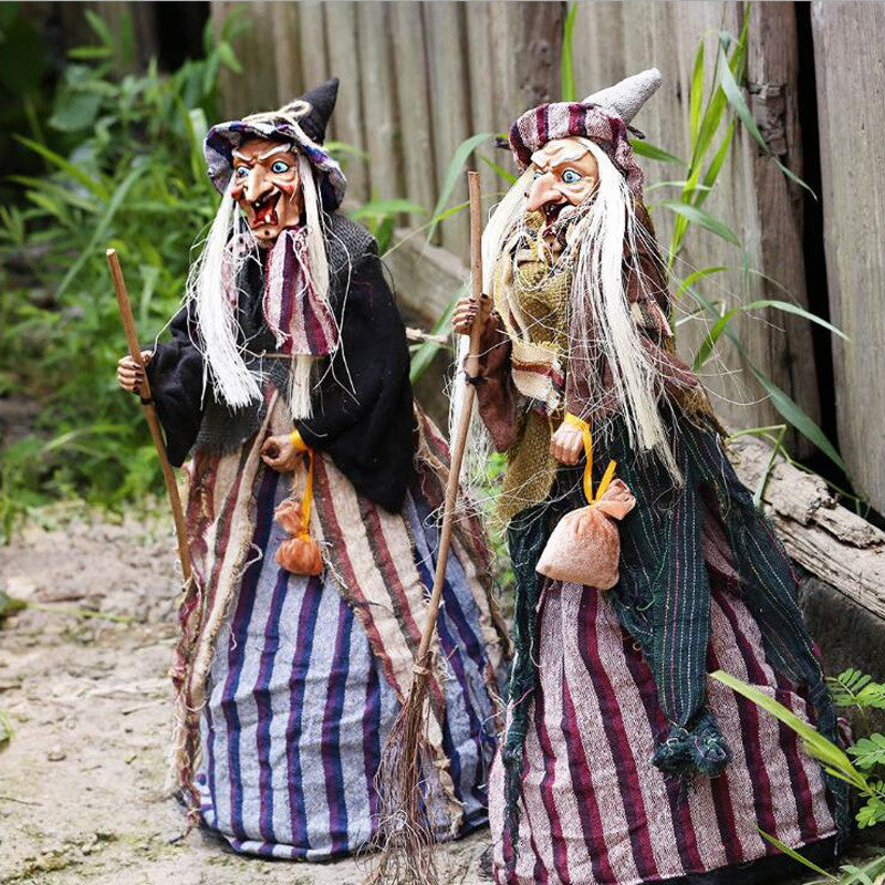 Electric Voice Witch Halloween Decoration Prop