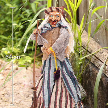 Electric Voice Witch Halloween Decoration Prop