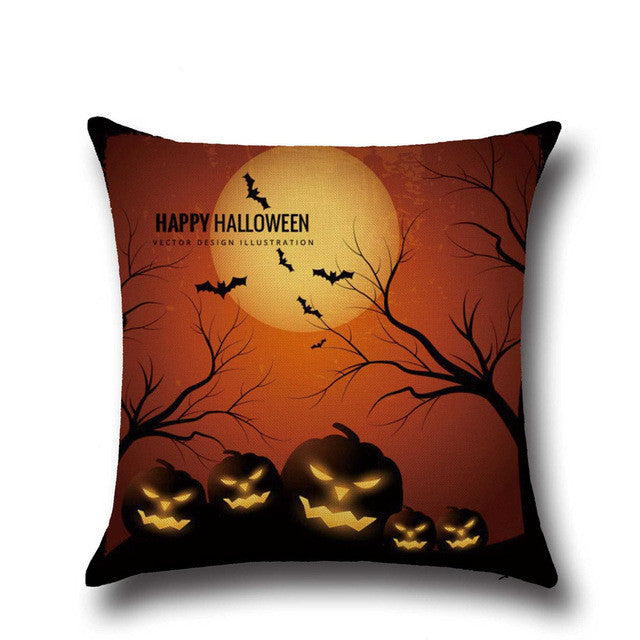Halloween Throw Pillow Case Cover