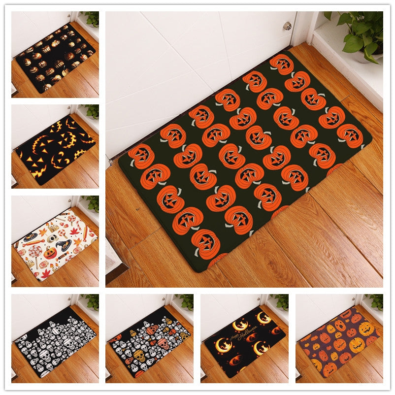 New Anti-Slip Halloween Print Floor Rug