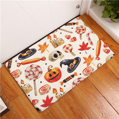 New Anti-Slip Halloween Print Floor Rug