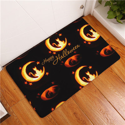 New Anti-Slip Halloween Print Floor Rug