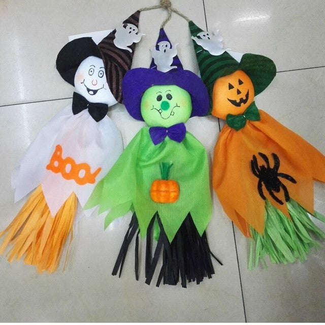 Halloween Fabric 36cm Hanging Doll Decorations