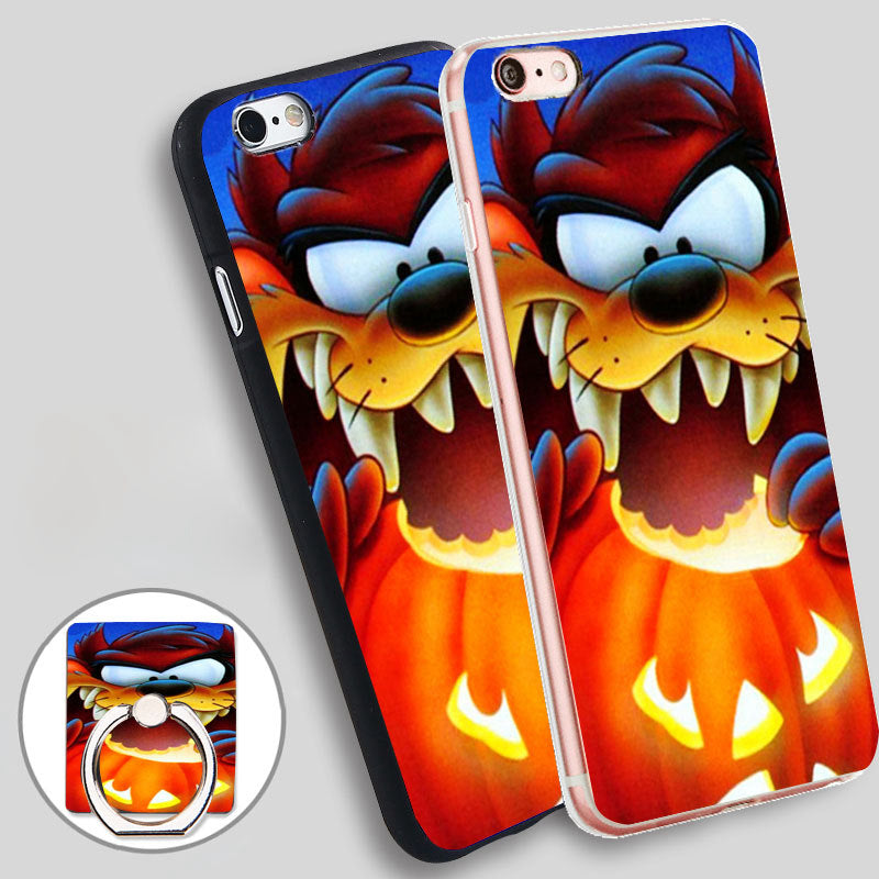 Halloween Jack O Lantern Taz Cartoon Phone Case Cover for iPhone