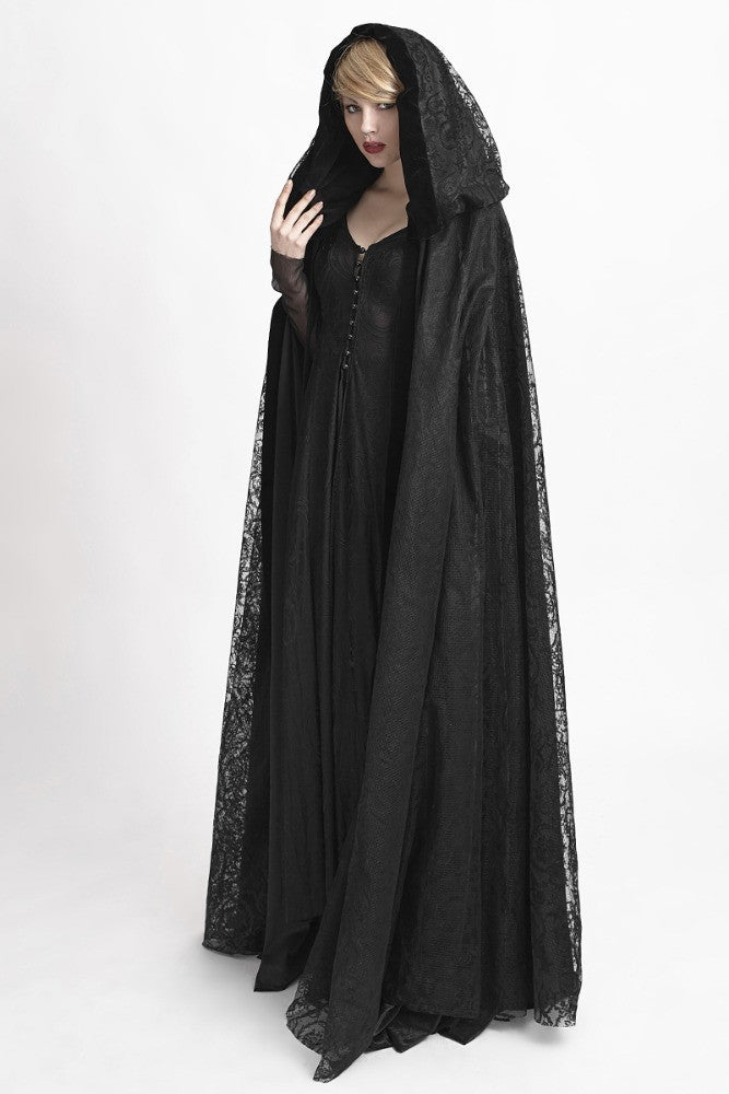 Steampunk Gothic Mysterious Dark Cape