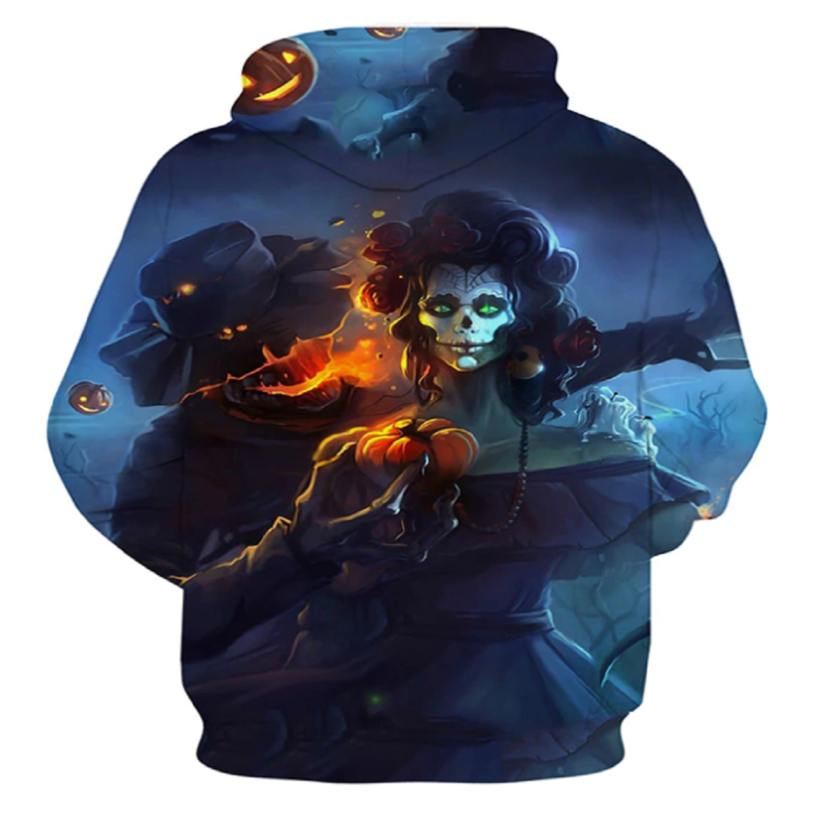 Tormented Pumpkin 3D Hooded Sweatshirt