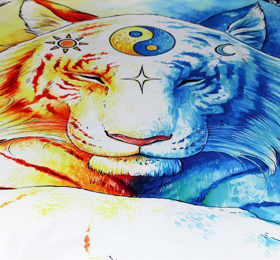 Inner Balance by JoJoes Art Bedding Set 3pc Duvet Bedding Set