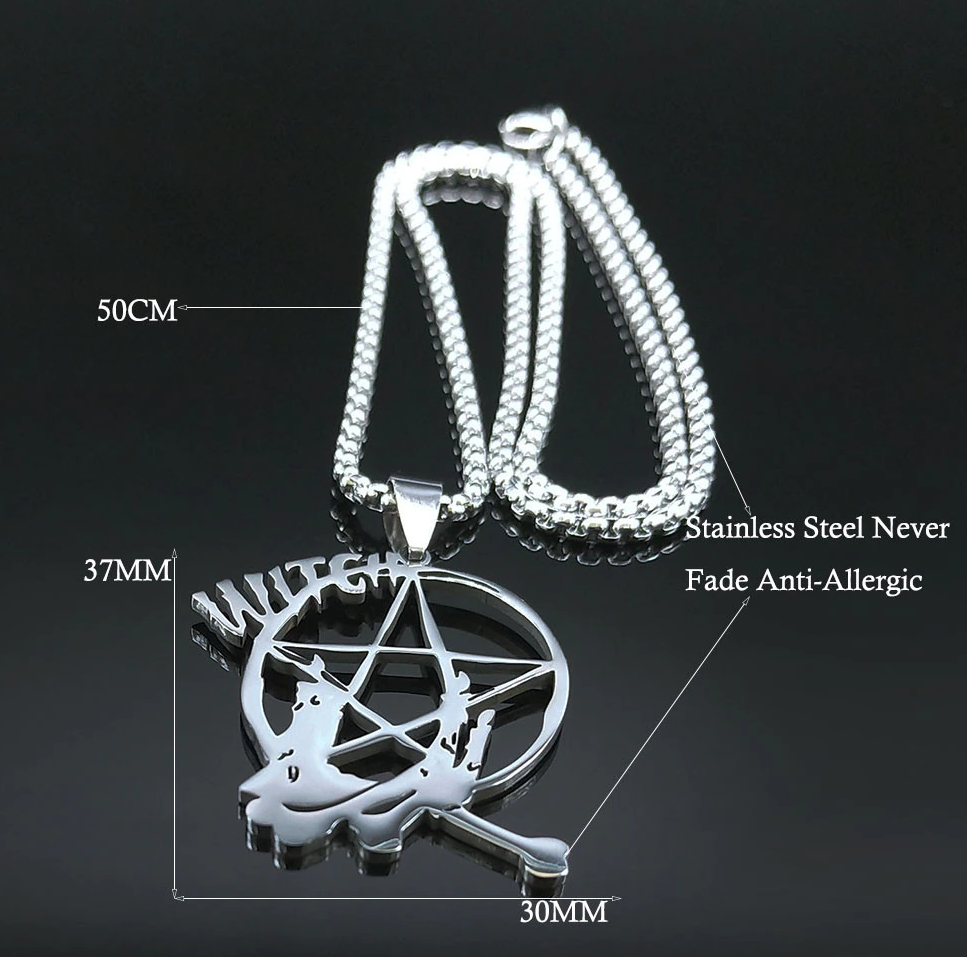The Witch Stainless Steel Necklace