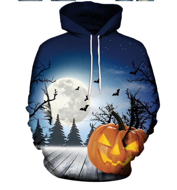 The Creepy Halloween Night Hoodie