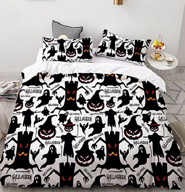 The Haunted Woods Halloween Bedding