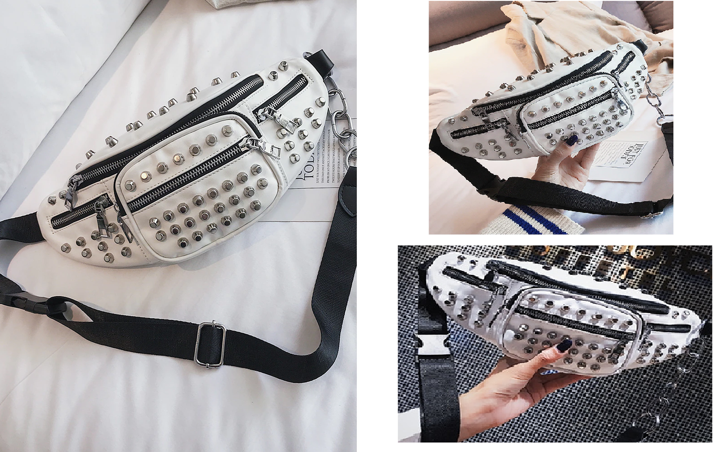 Rivets Waist Pack