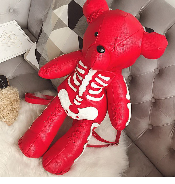 The Skeleton Bear Fashion Backpack