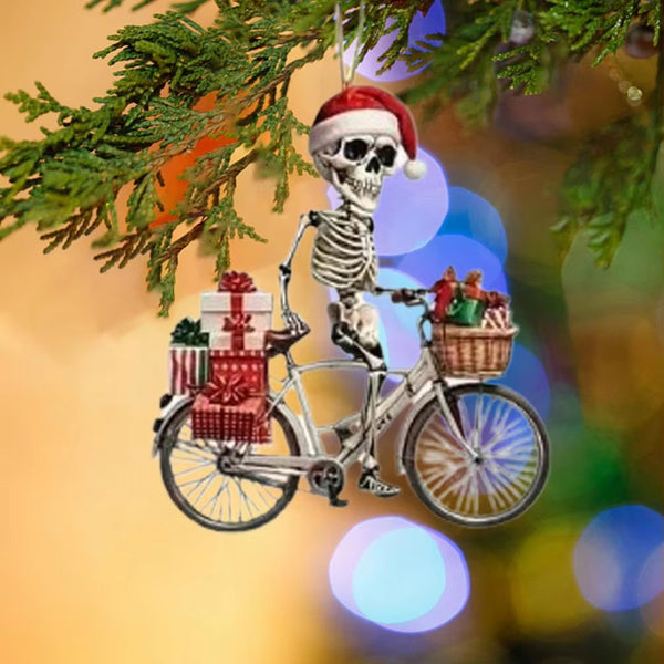 Christmas Tree Skeleton Ornament