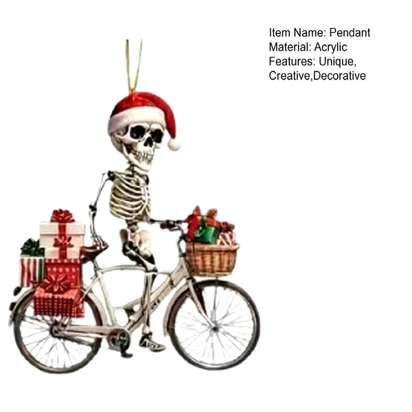 Christmas Tree Skeleton Ornament