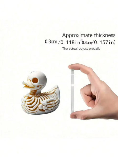 Skeleton Duck Christmas Tree Ornament