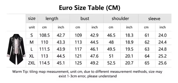 Men's Swallowtail Coat Jacket