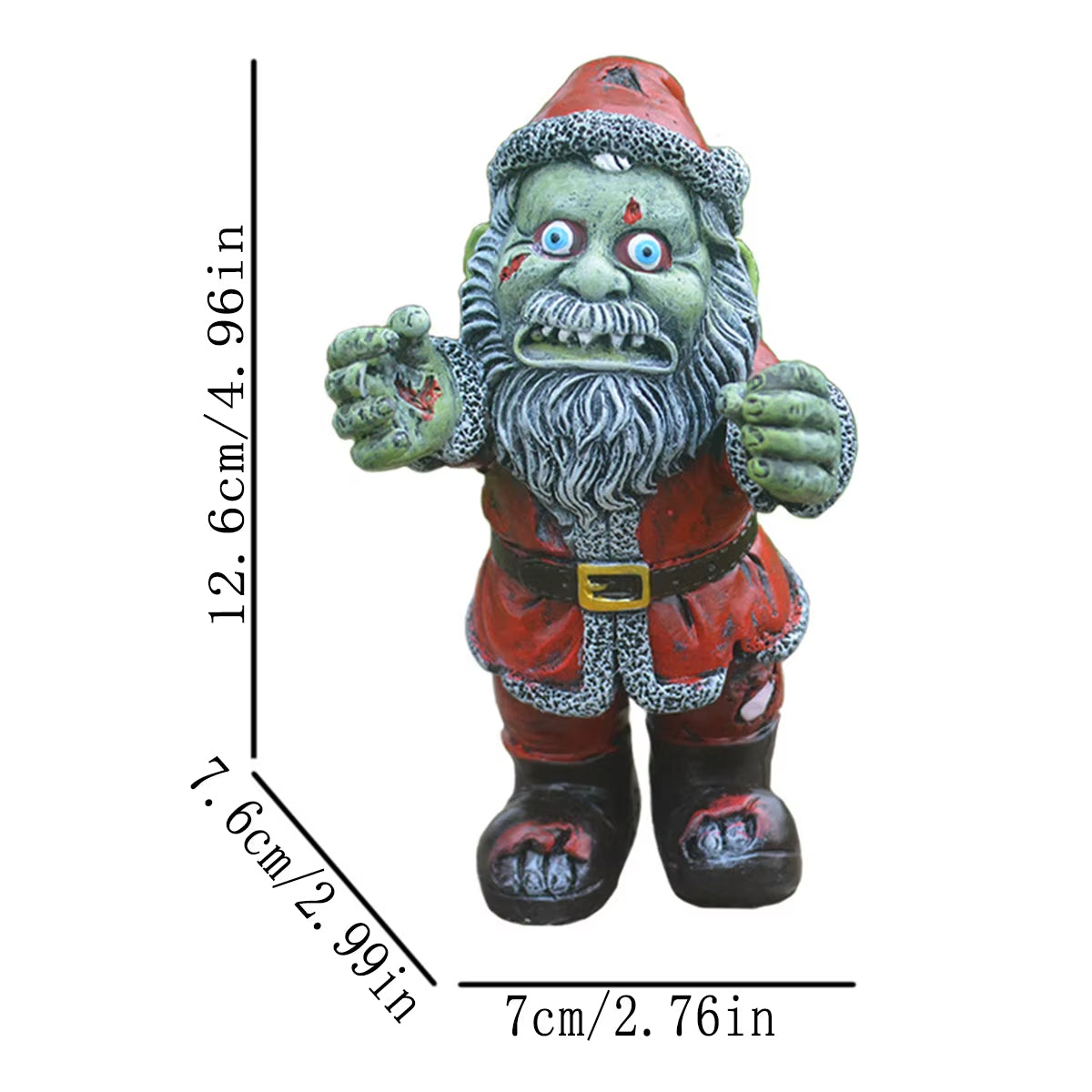 Gothic Garden Ghost Dwarf Zombie Decoration