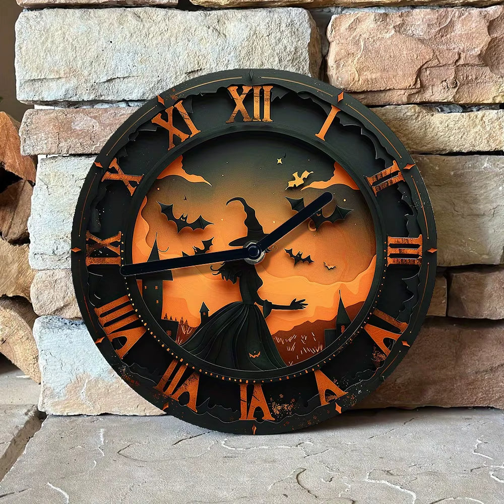 Witch Theme 2D 11inch Wall Clock