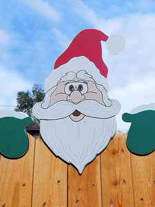 Christmas Fence Decorations