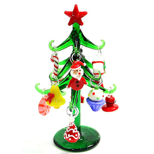 Desktop Glass Christmas Tree