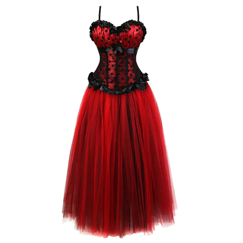Gothic Style Corset Dress