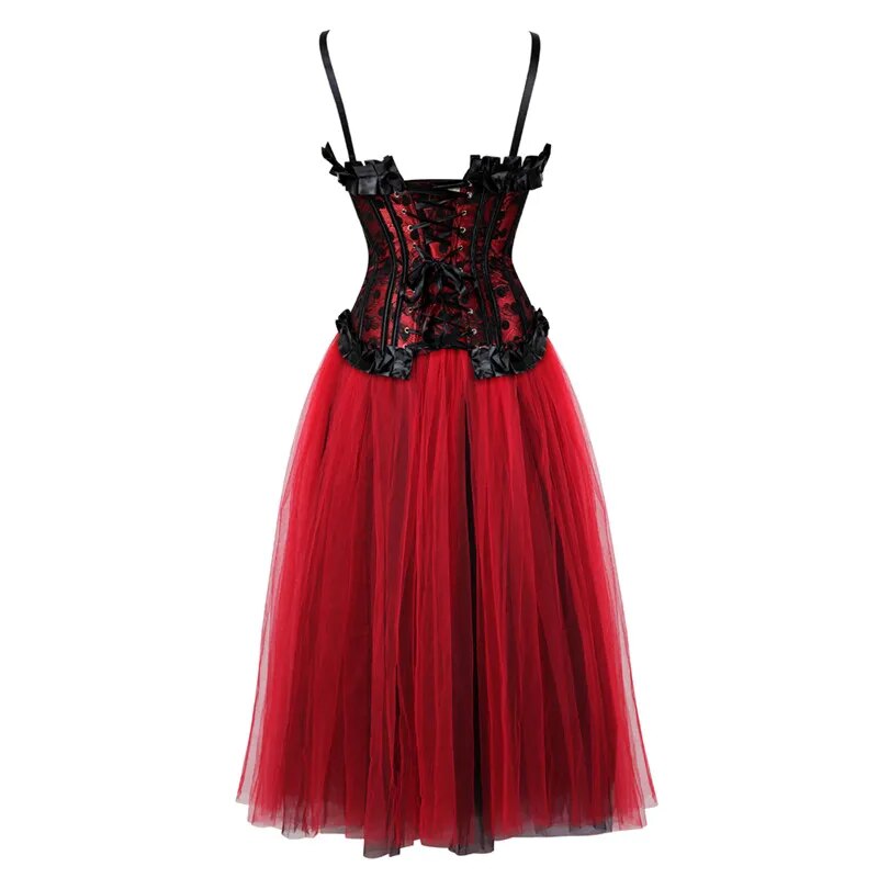 Gothic Style Corset Dress