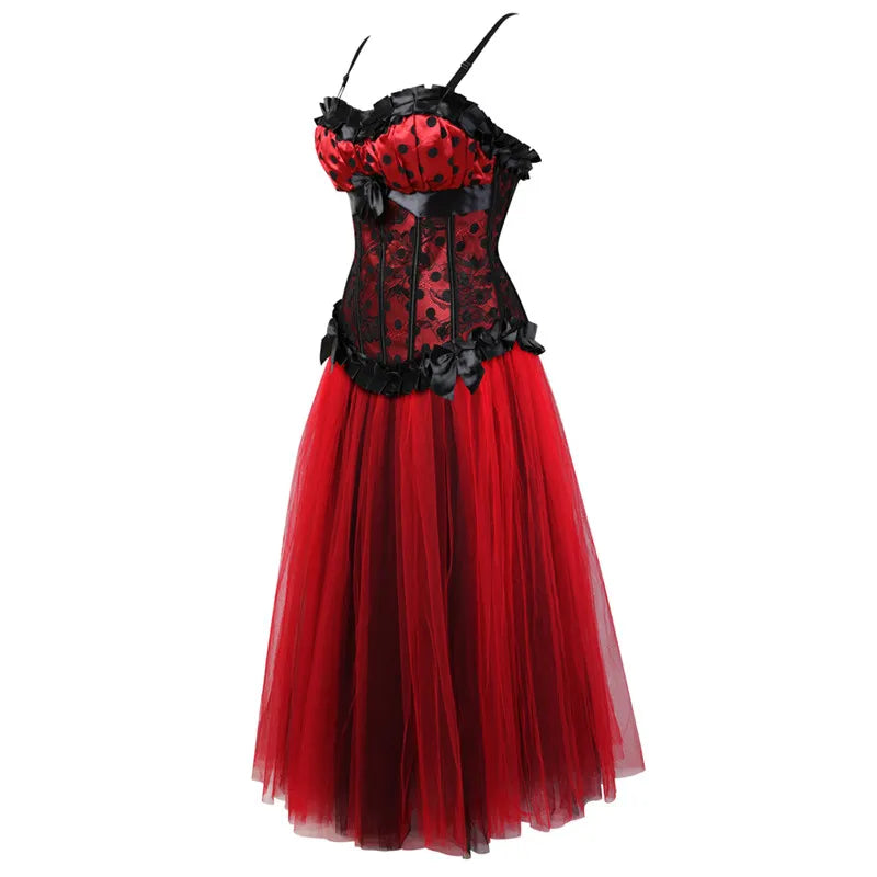 Gothic Style Corset Dress