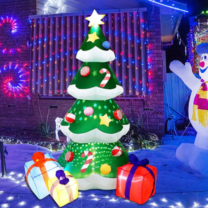 7ft LED Lights Chrismtas Tree Inflatable