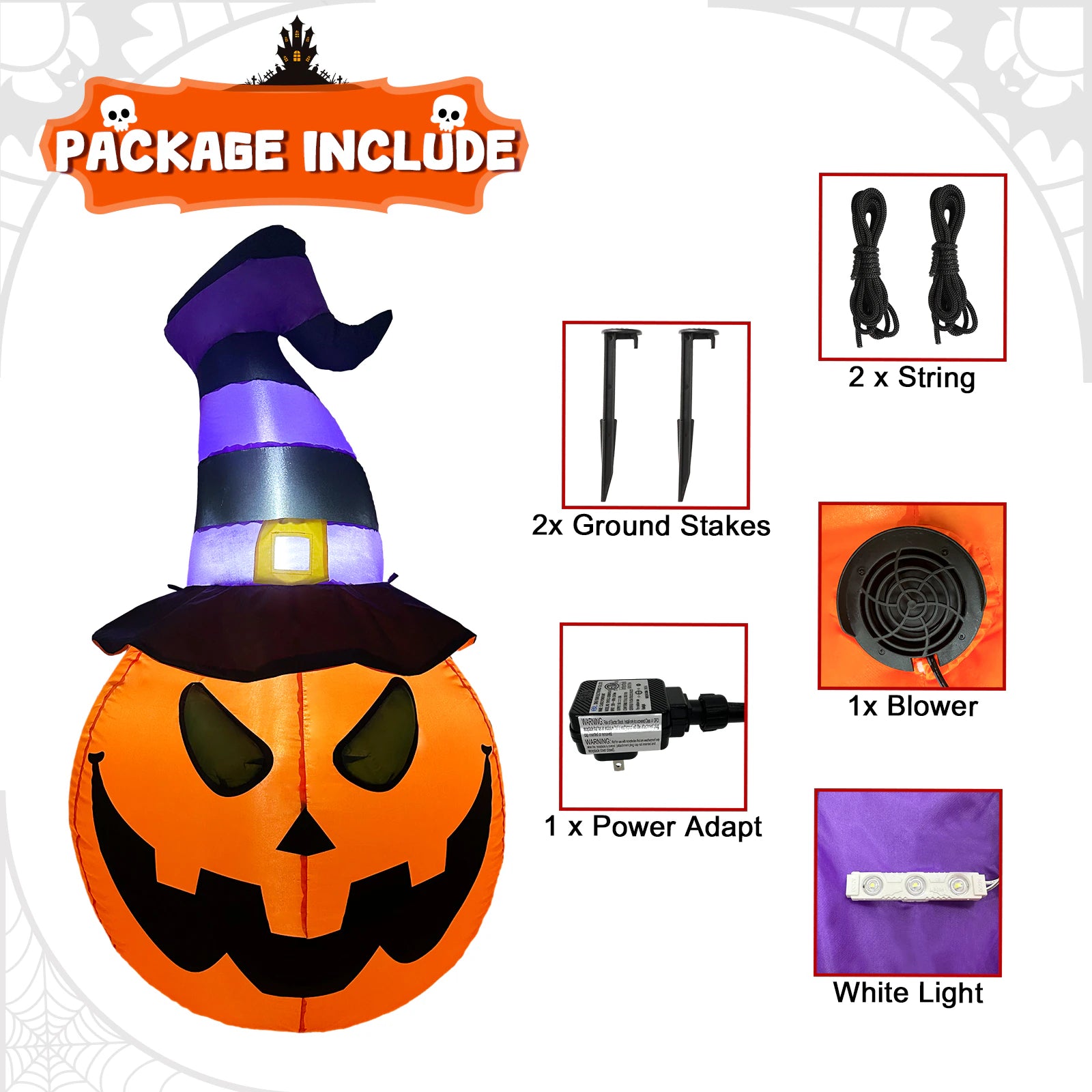 Jack o Lantern Pumpkin Halloween Inflatable