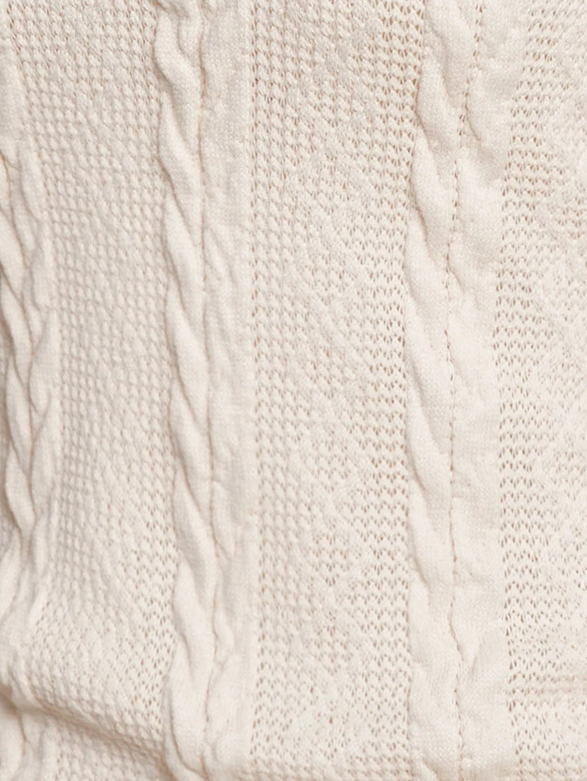 Plaid Textured Knit Hooded Top