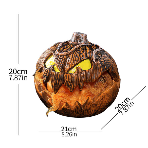 Noise Activated Talking Pop-up Retractable LED Jack-o'-Lantern Pumpkin