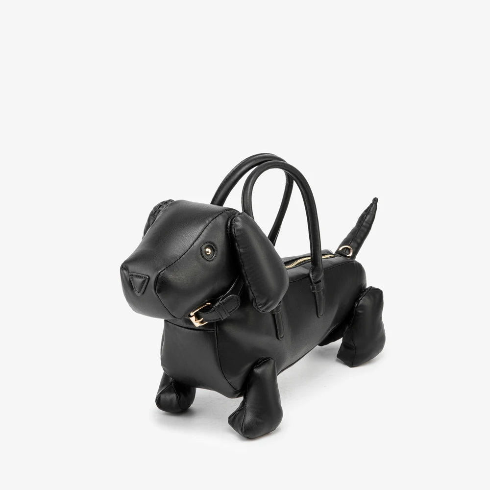 Dog Shaped Shoulder Handbag Purse