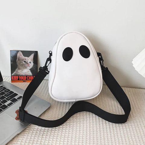 Ghost Shaped Shoulder Handbag Purse