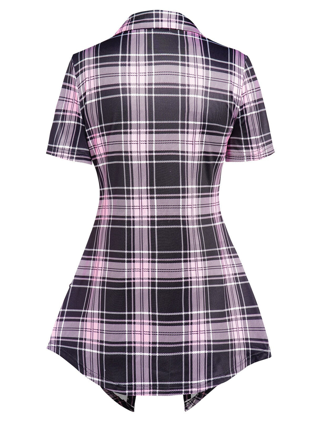Criss-Cross Plaid Shirt