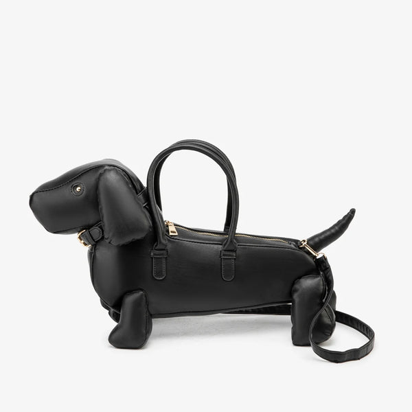 Dog Shaped Shoulder Handbag Purse