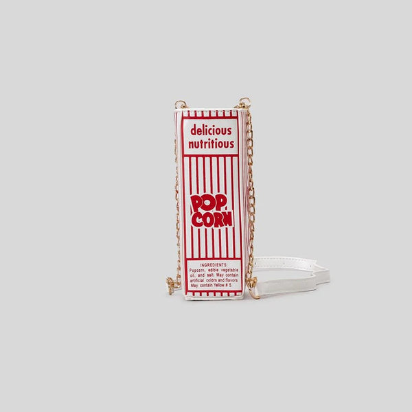 Popcorn Bucket Shaped Shoulder Purse
