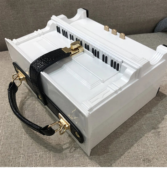 Piano Purse Shoulder HandBag