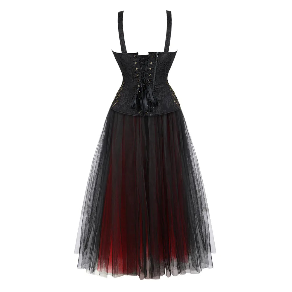 Gothic Style Corset Dress