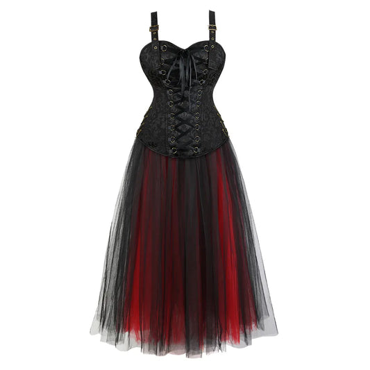 Gothic Style Corset Dress