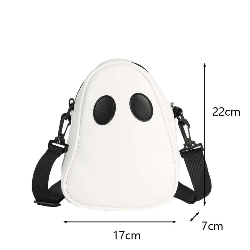 Ghost Shaped Shoulder Handbag Purse