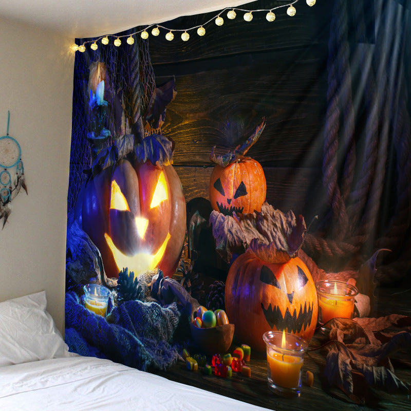 Halloween Hanging Wall Tapestry