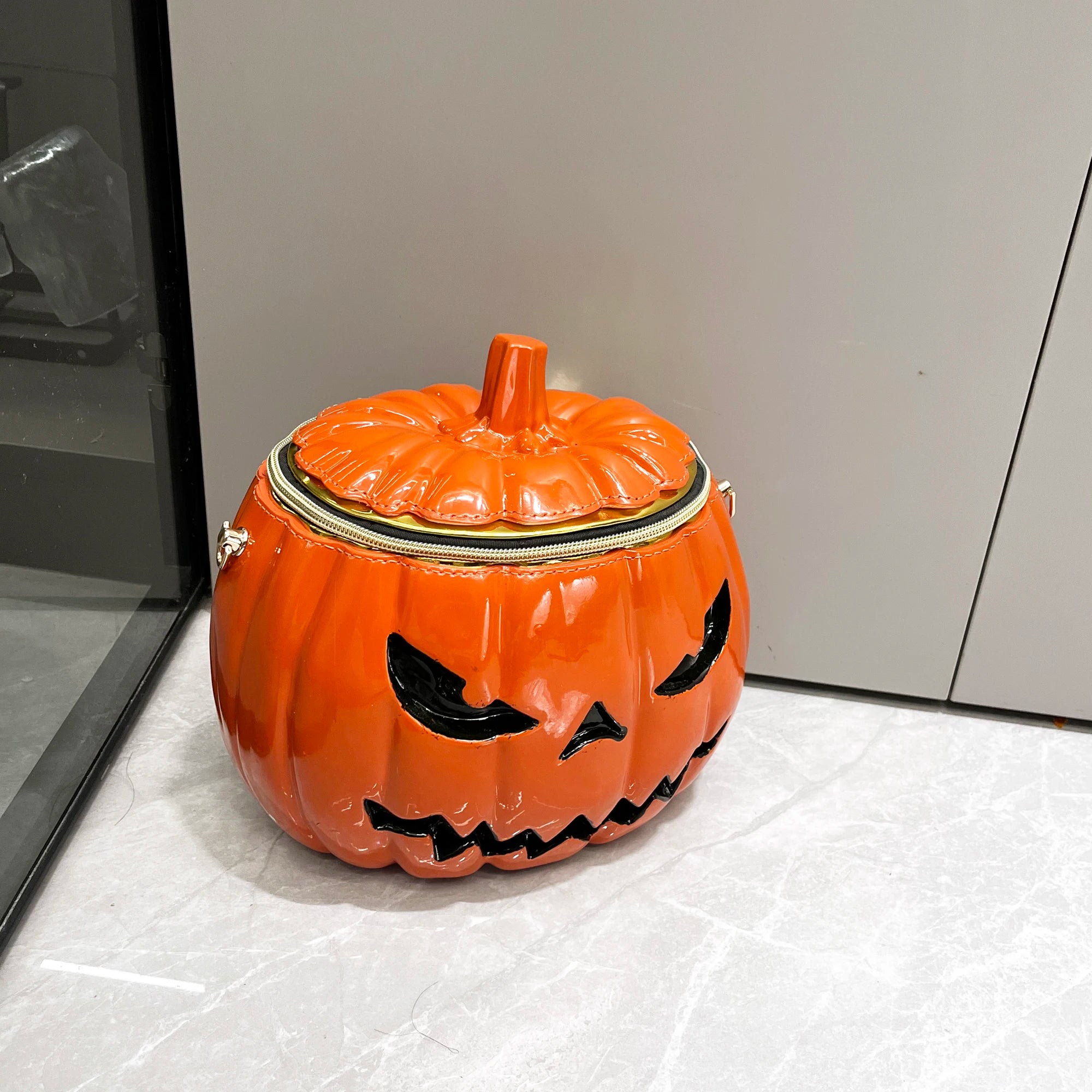 Pumpkin Purse Shoulder Handbag